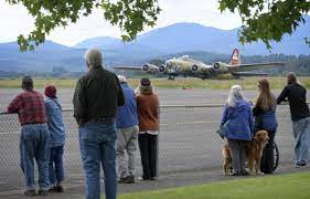 WWII Aircraft Arrival